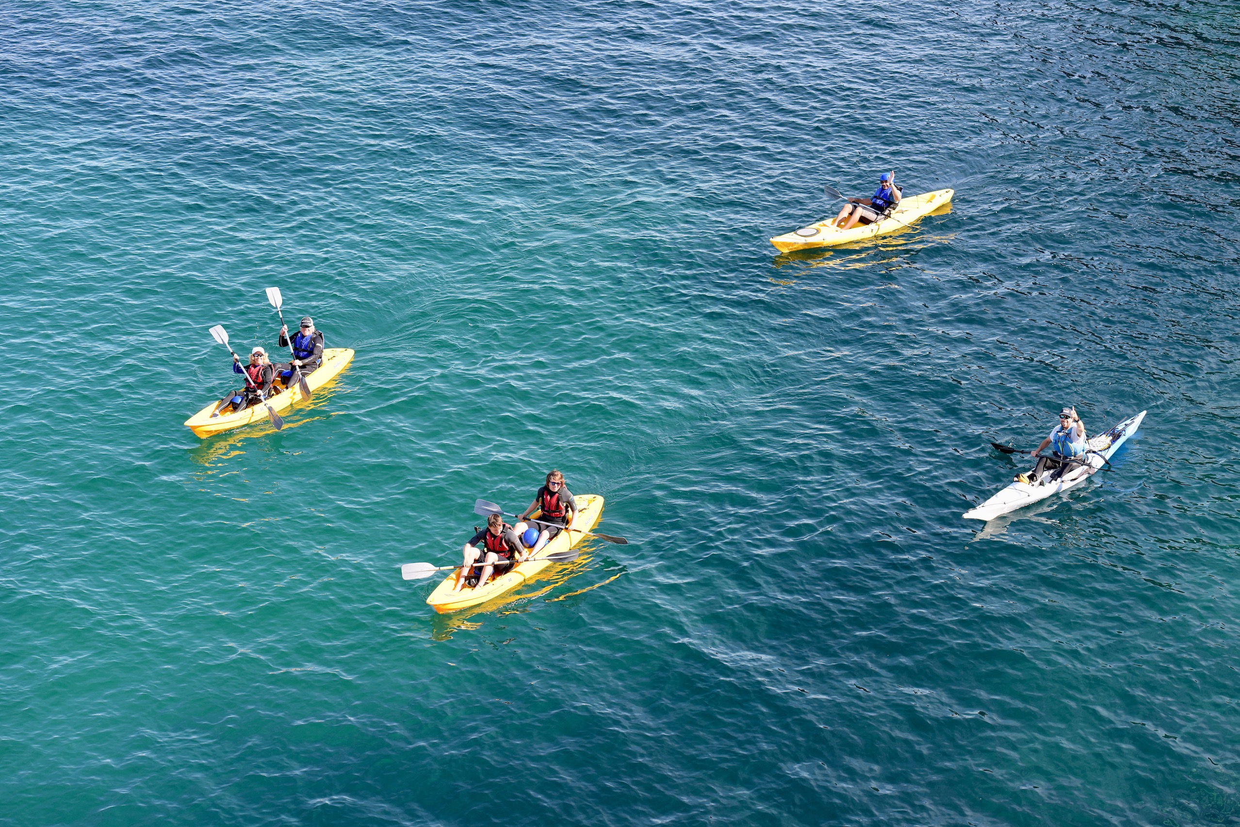 E.g. 'Kayak tours Cornwall' Port Quin