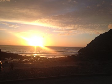 Cornish sunset